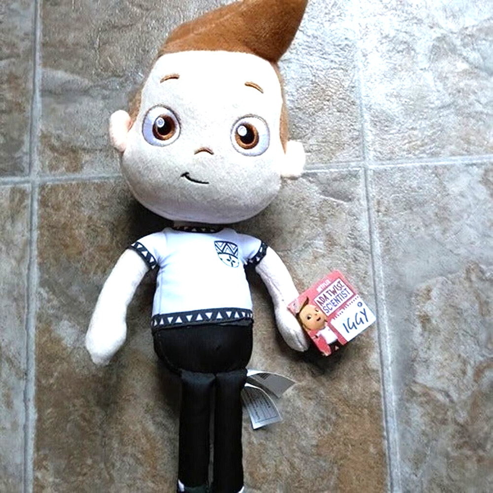 Netflix Ada Twist Scientist Iggy 2021 Just Play 13" Plush Doll - NEW With Tags!